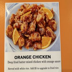 Orange chicken