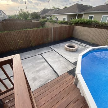 O'Dell's Landscaping - a pool and deck - Landscaping Near Me