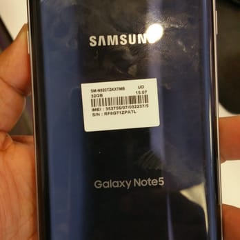 T-Mobile - The back of the Note 5 - Mobile Phones Near Me - Palm Harbor, Florida