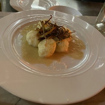 Fiorella - ricotta gnocchi with fried leeks - Pasta Shops Near Me - Philadelphia, Pennsylvania