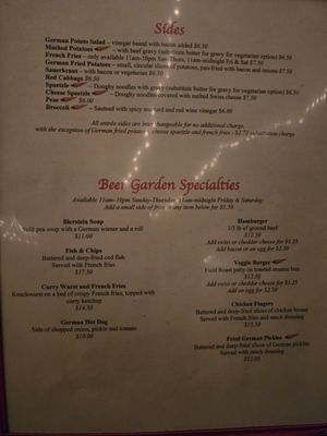 Menu photo 2 Red Lion Tavern Los Angeles, CA