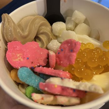 Joyfull Yogurt & Juice - This small froyo bowl weighed in at $10!!! - Acai Bowls Near Me - Weston, Florida