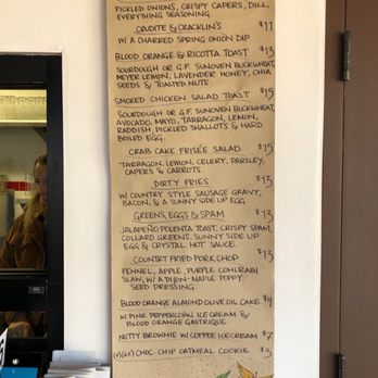 The Nest - Specials of the day. - Waffles Near Me - Ojai, California