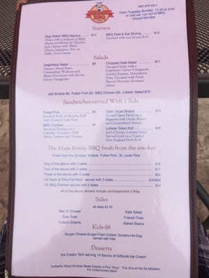 Menu photo 7 Dog Watch Mystic Stonington, CT
