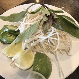 Pho garnish Pho garnish