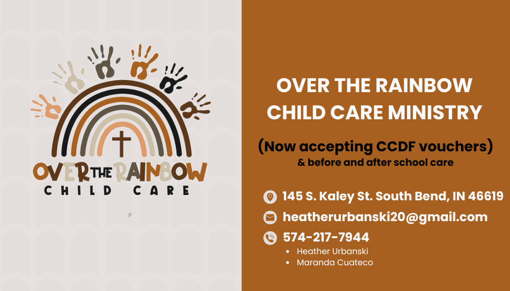 Over The Rainbow Child Care Ministry - childcare center in South Bend, IN