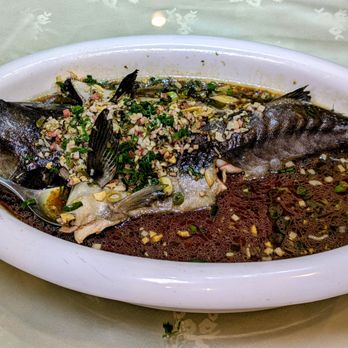 Shanghailander Palace - Streamed Whole Fish (清蒸海上鲜) - Shanghainese Near Me - Arcadia, California