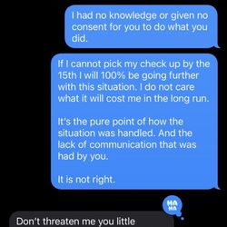 R and D Drywall - Shaun took my entire paycheck from me without my knowledge or consent