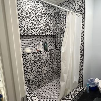 Power Builders Group - No glass door since April, Elmar handed us a shower curtain. Unacceptable! - General Contractors Near Me - Los Angeles, California Power Builders Group - No glass door since April, Elmar handed us a shower curtain. Unacceptable! - General Contractors Near Me - Los Angeles, California