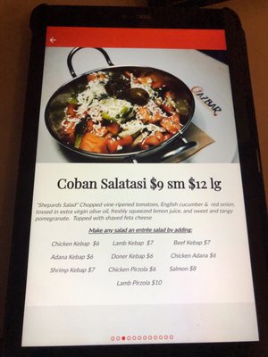 Menu photo 1 Cazbar Baltimore, MD