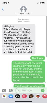 Roger Ross Plumbing Logo