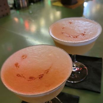 Hammer Workshop & Bar - Eggwhite Whiskey Sour - Cocktail Bars Near Me - Anaheim, California Hammer Workshop & Bar - Eggwhite Whiskey Sour - Cocktail Bars Near Me - Anaheim, California