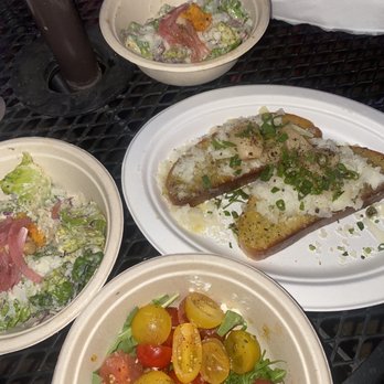 Patrizi's - Patrizis Salad, garlic bread, and Marfa Tomatoes - Italian Near Me - Austin, Texas Patrizi's - Patrizis Salad, garlic bread, and Marfa Tomatoes - Italian Near Me - Austin, Texas