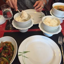 Le Relais Thaï de Vuillonnex - Crevettes Panang et canard sauté aux épices