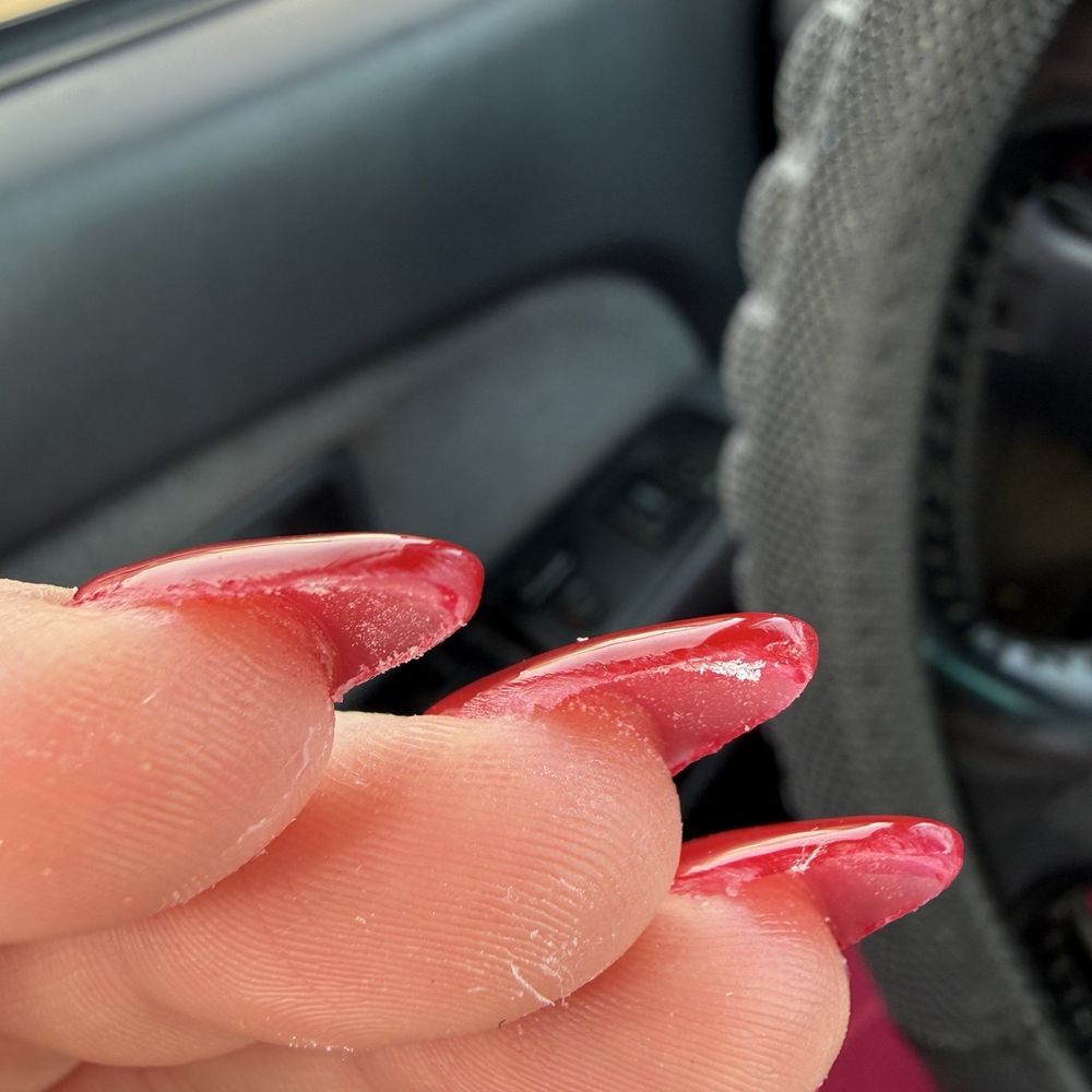 Chloe Nail and Spa - nails look unfinished and gross - Nail Salons Near Me - Clovis, California