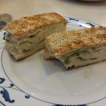 Darda Seafood Restaurant - green onion thick sesame flat bread - Chinese Near Me - Milpitas, California