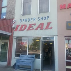 Ideal Barber Shop - The store front