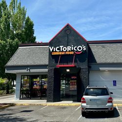 Victorico's Mexican Food - Parking lot outside front entry