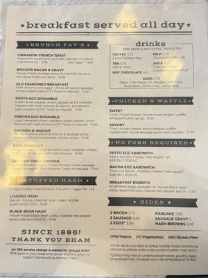 Menu photo 2 Horseshoe Cafe Bellingham, WA