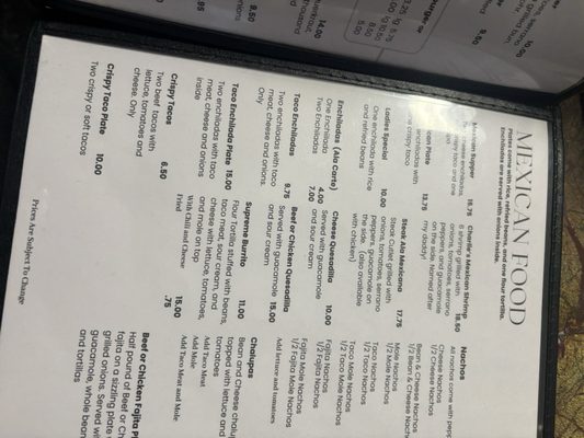 Menu photo 4 Charlie’s Daughter on the green Devine, TX Menu photo 4 Charlie’s Daughter on the green Devine, TX