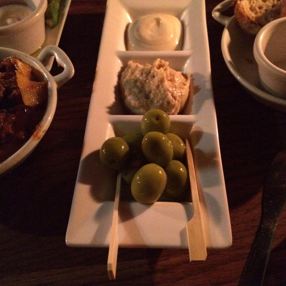 The Port House - Bread accompaniments: olives, hummus and aioli - Tapas Bars Near Me - Dublin, D The Port House - Bread accompaniments: olives, hummus and aioli - Tapas Bars Near Me - Dublin, D