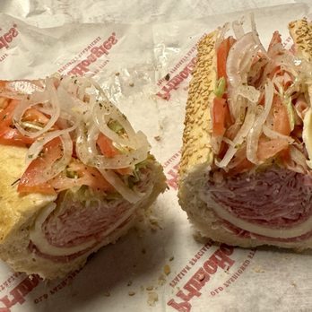 PrimoHoagies - Beautiful cross section of Italian Hoagie - Sandwiches Near Me - Philadelphia, Pennsylvania PrimoHoagies - Beautiful cross section of Italian Hoagie - Sandwiches Near Me - Philadelphia, Pennsylvania
