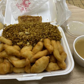 Dragon Express - Almond chicken combo - Chinese Near Me - Augusta, Georgia