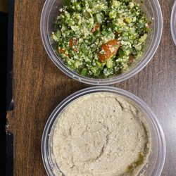 The Green Deli & Convenience - Tabouli Salad and Baba Ganoush