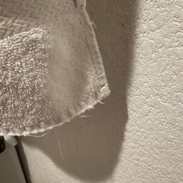 Towels need to be replaced Towels need to be replaced