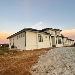 M&S pavers and stucco