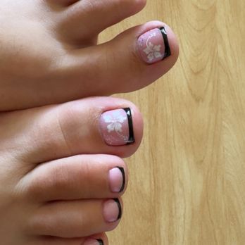 Demure Nails & Spa - French Gel Pedi - Nail Salons Near Me - San Dimas, California Demure Nails & Spa - French Gel Pedi - Nail Salons Near Me - San Dimas, California