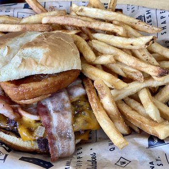 Wayback Burgers - SWEET BOURBON BACON BURGER - American Near Me - Voorhees, New Jersey Wayback Burgers - SWEET BOURBON BACON BURGER - American Near Me - Voorhees, New Jersey