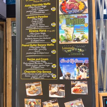 Waffle and Berry - Menu - Waffles Near Me - Honolulu, Hawaii