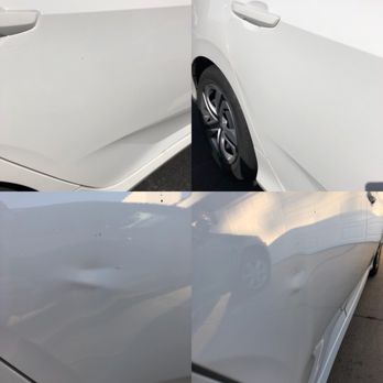 Dent Masters - Before and after! Super happy with the results! - Body Shops Near Me