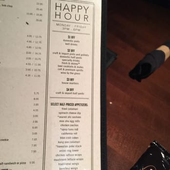 Yard House - Your happy hour items menu. - New American Near Me - Rancho Mirage, California Yard House - Your happy hour items menu. - New American Near Me - Rancho Mirage, California