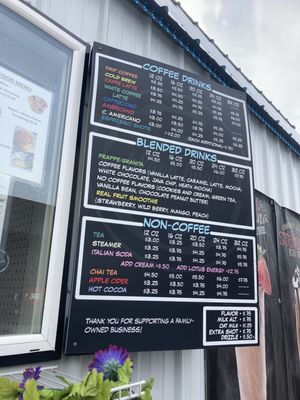 Menu photo 4 Black Brew Coffee House Columbus, MT