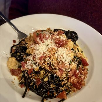 Café Melba - Squid ink pasta - Beer Gardens Near Me - Milford, Connecticut Café Melba - Squid ink pasta - Beer Gardens Near Me - Milford, Connecticut