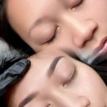 Nina Brow Studio - Before and after combo brows by Nina - Permanent Makeup Near Me - Riverside, California Nina Brow Studio - Before and after combo brows by Nina - Permanent Makeup Near Me - Riverside, California