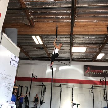 CrossFit Watsonville - First time all the way up the rope - Interval Training Gyms Near Me - Watsonville, California