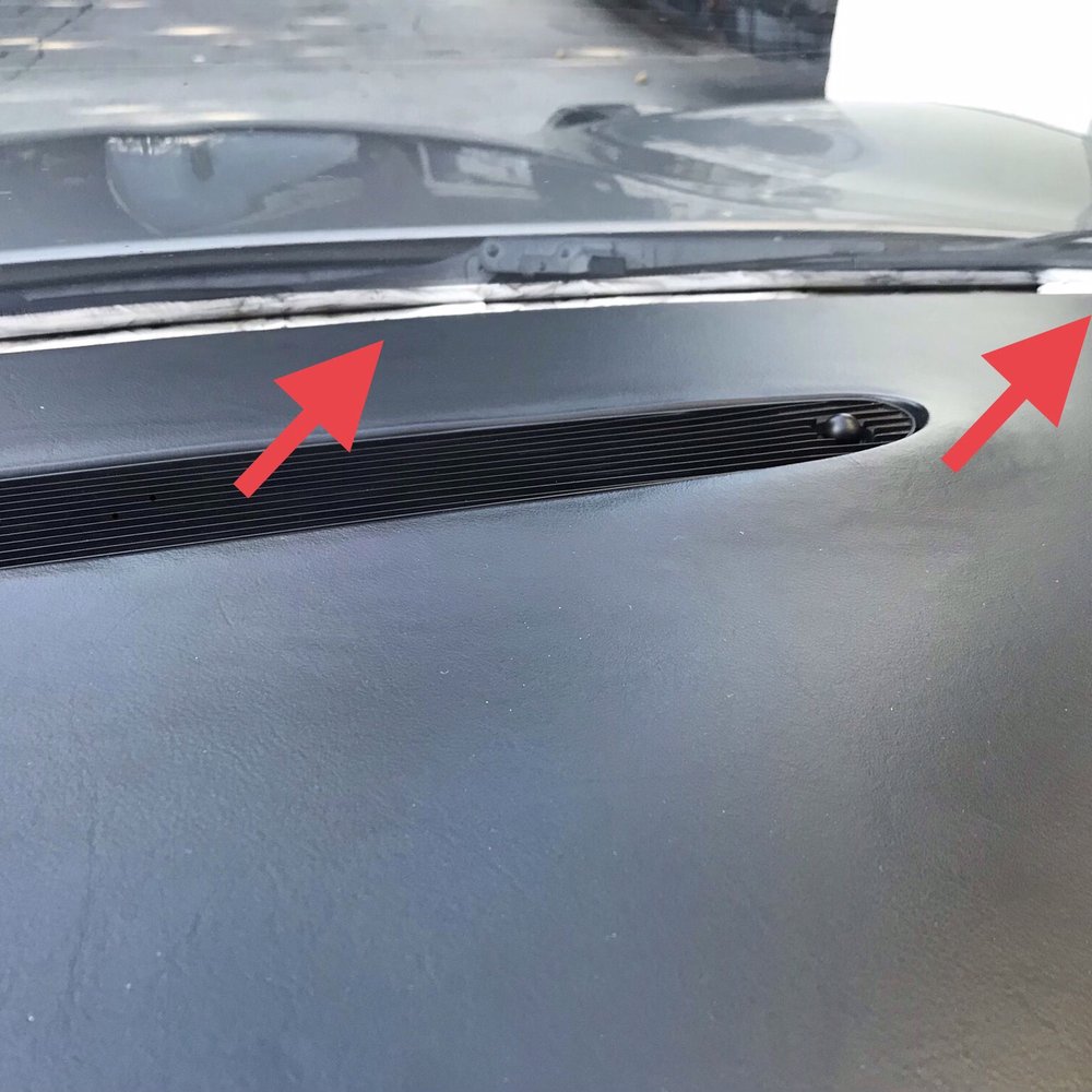 R & H Tinting Window - Paper towels they jammed deep in the dash to catch any water from the install. They said they couldn't get them out of there. Neither can I. - Car Window Tinting Near Me - Downey, California