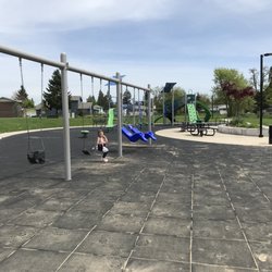 Pacific Park - Baby swings, regular swings, and chair swings!