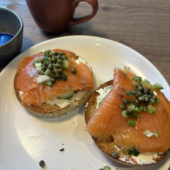 Cozy Corner - Old Irving - Lox Everything Bagel* - Breakfast & Brunch Near Me - Chicago, Illinois Cozy Corner - Old Irving - Lox Everything Bagel* - Breakfast & Brunch Near Me - Chicago, Illinois