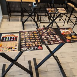 Pickup area. Ding if you need to.