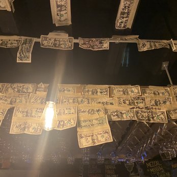 Jefe Juan's - An array of signed dollar bills - Mexican Near Me - Portland, Maine Jefe Juan's - An array of signed dollar bills - Mexican Near Me - Portland, Maine