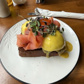 The Bakero - Eggs Benedict with Smoked Salmon - Bakeries Near Me - Sarasota, Florida The Bakero - Eggs Benedict with Smoked Salmon - Bakeries Near Me - Sarasota, Florida