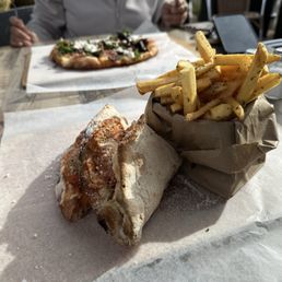 Pinsa Romano and Fries!