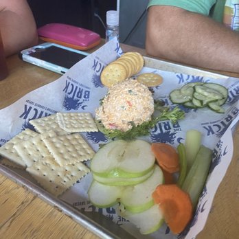 The Brick - Smoked Pimento Cheese Plate - American Near Me - Charleston, South Carolina