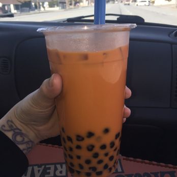 TeaLite Drinks & Snow - Thai Ice Tea, Cold with Ice, 100% sweetness, and extra Boba! - Bubble Tea Near Me - Morgan Hill, California TeaLite Drinks & Snow - Thai Ice Tea, Cold with Ice, 100% sweetness, and extra Boba! - Bubble Tea Near Me - Morgan Hill, California