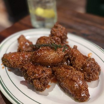 JJ Dak - Korean Marinated Wings ($12) - Chicken Shop Near Me - Fort Lee, New Jersey JJ Dak - Korean Marinated Wings ($12) - Chicken Shop Near Me - Fort Lee, New Jersey