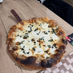 White pizza White pizza